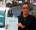  Krishna with Driving test pass certificate